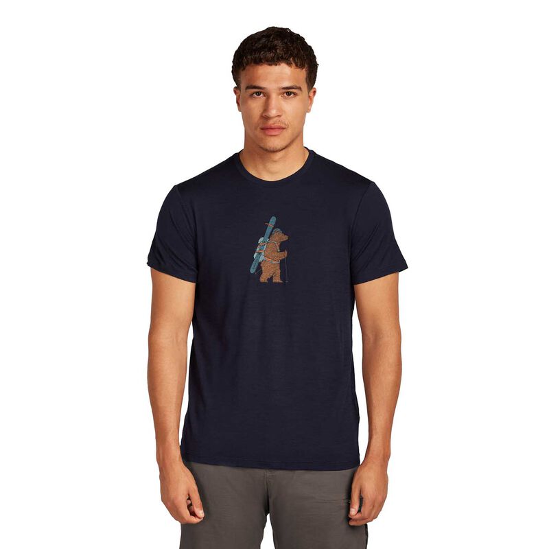 Icebreaker M Merino 150 Tech Lite SS Tee Bear Tour image number 4